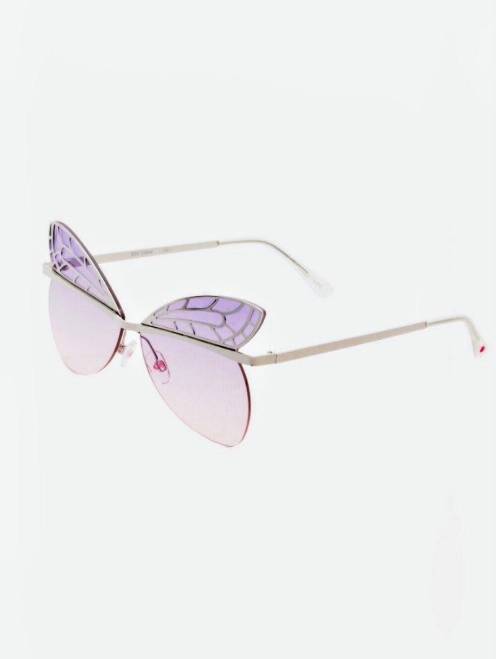 BETSEY JOHNSON Women's 🦋 Lilac Sunglasses Cateye OVERSIZED  BRAND-NEW w/tag